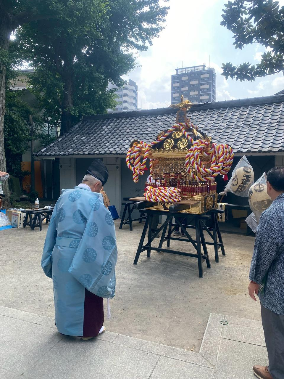 千住本氷川神社のお神輿-photo